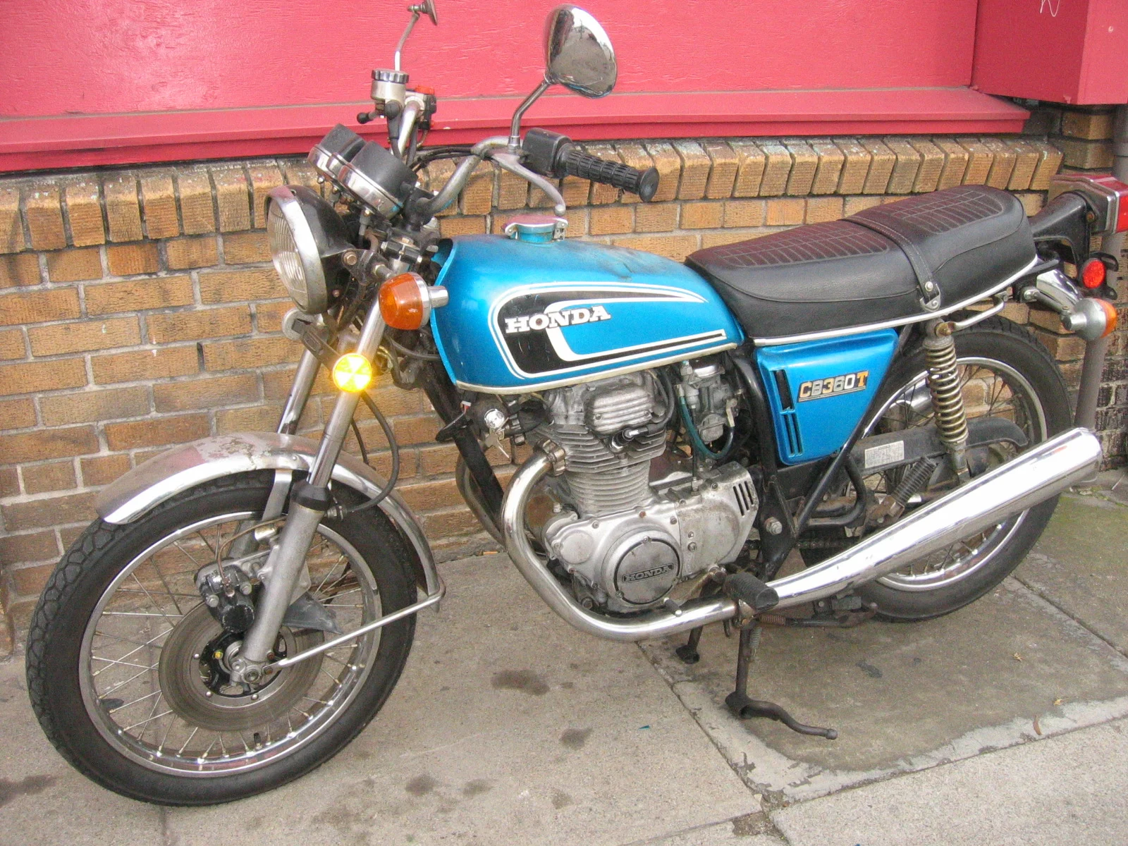 Honda CB 360 disc