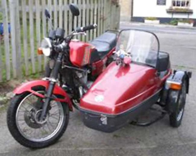 Jawa 350 TS (with sidecar)