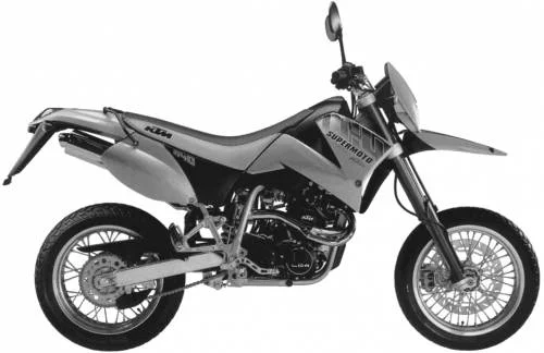 KTM LC4-E 640 Supermoto