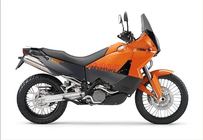 KTM 990 Adventure Orange