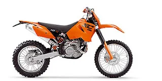 KTM 525 XC Desert Racing