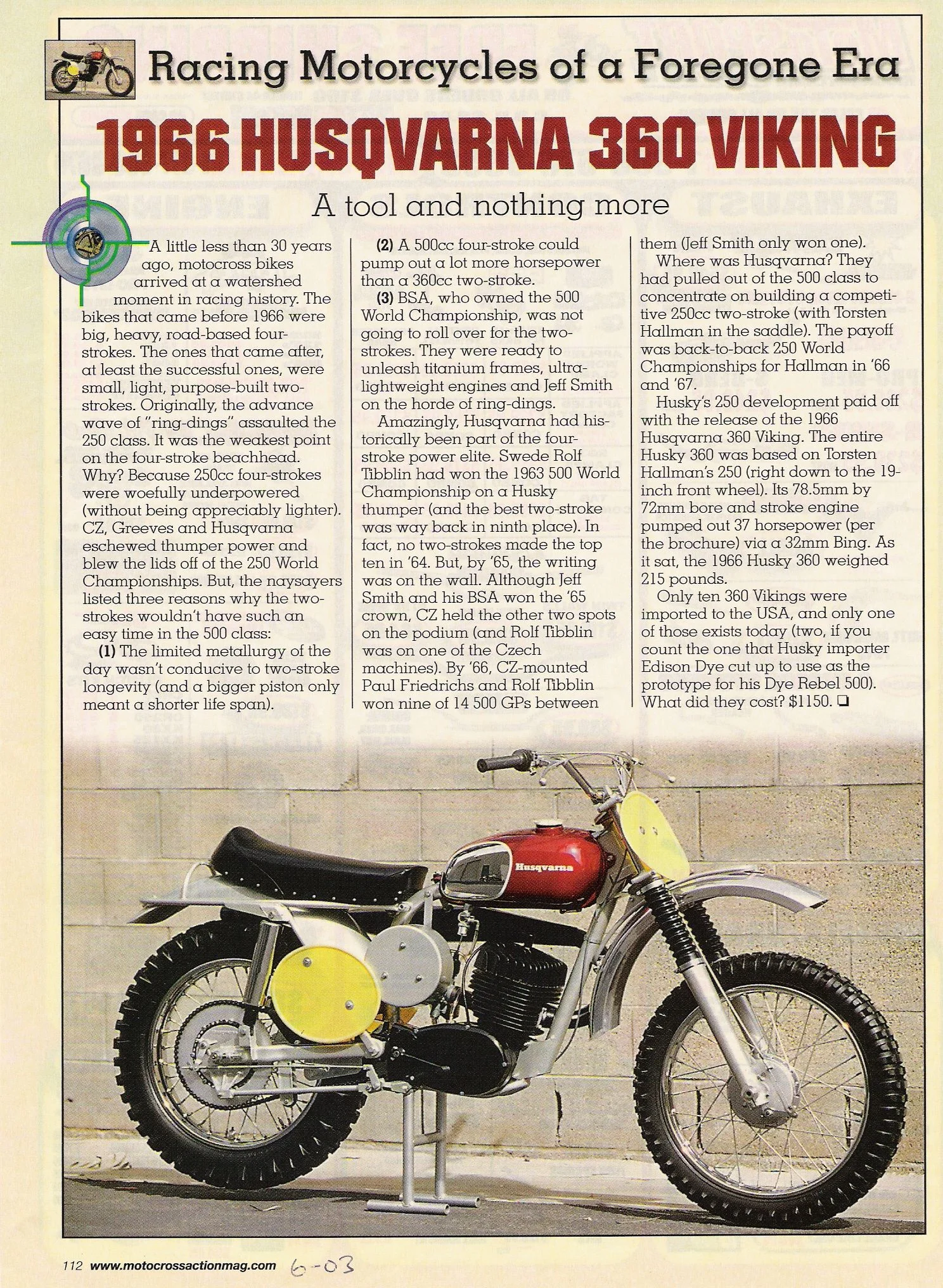 Husqvarna Racer