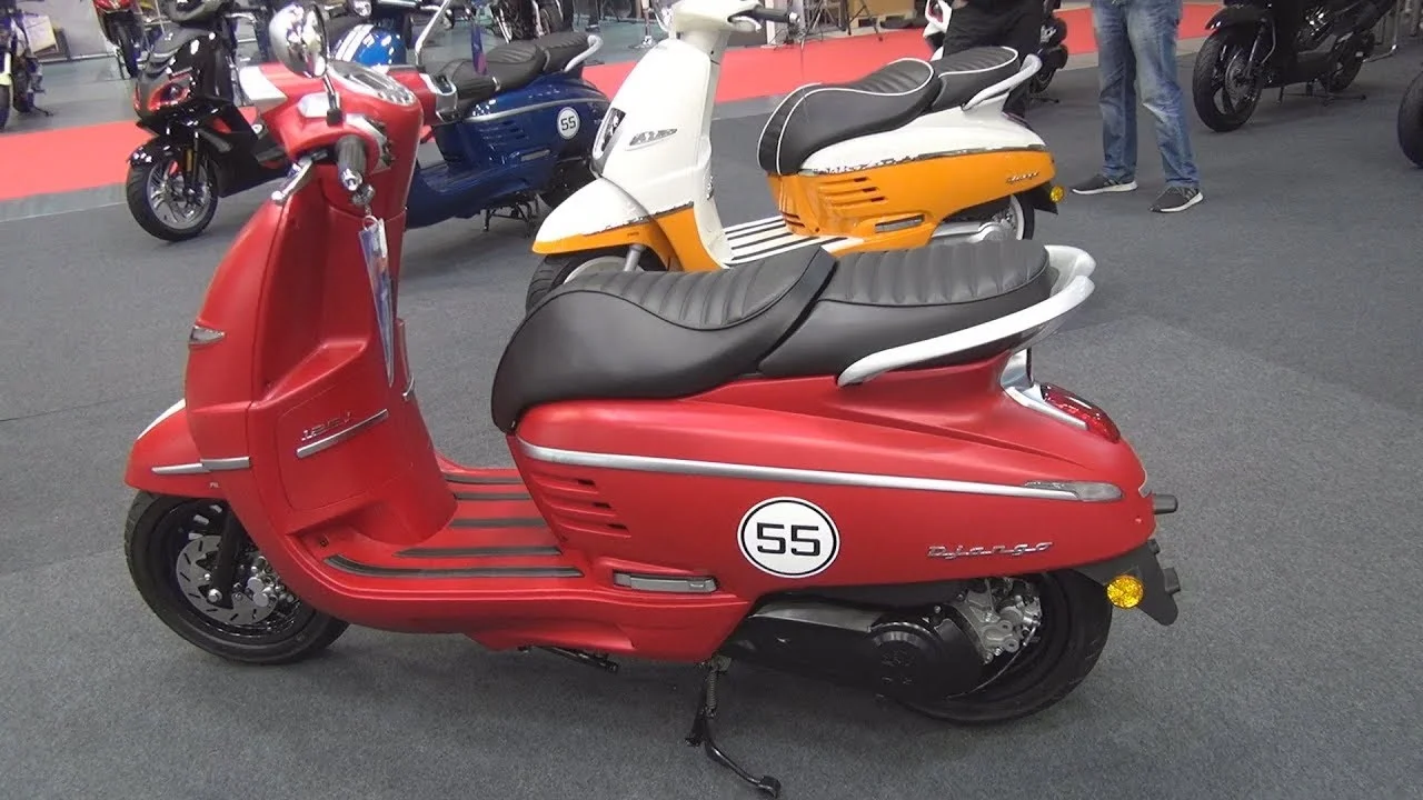 Peugeot Django 125 ABS Red