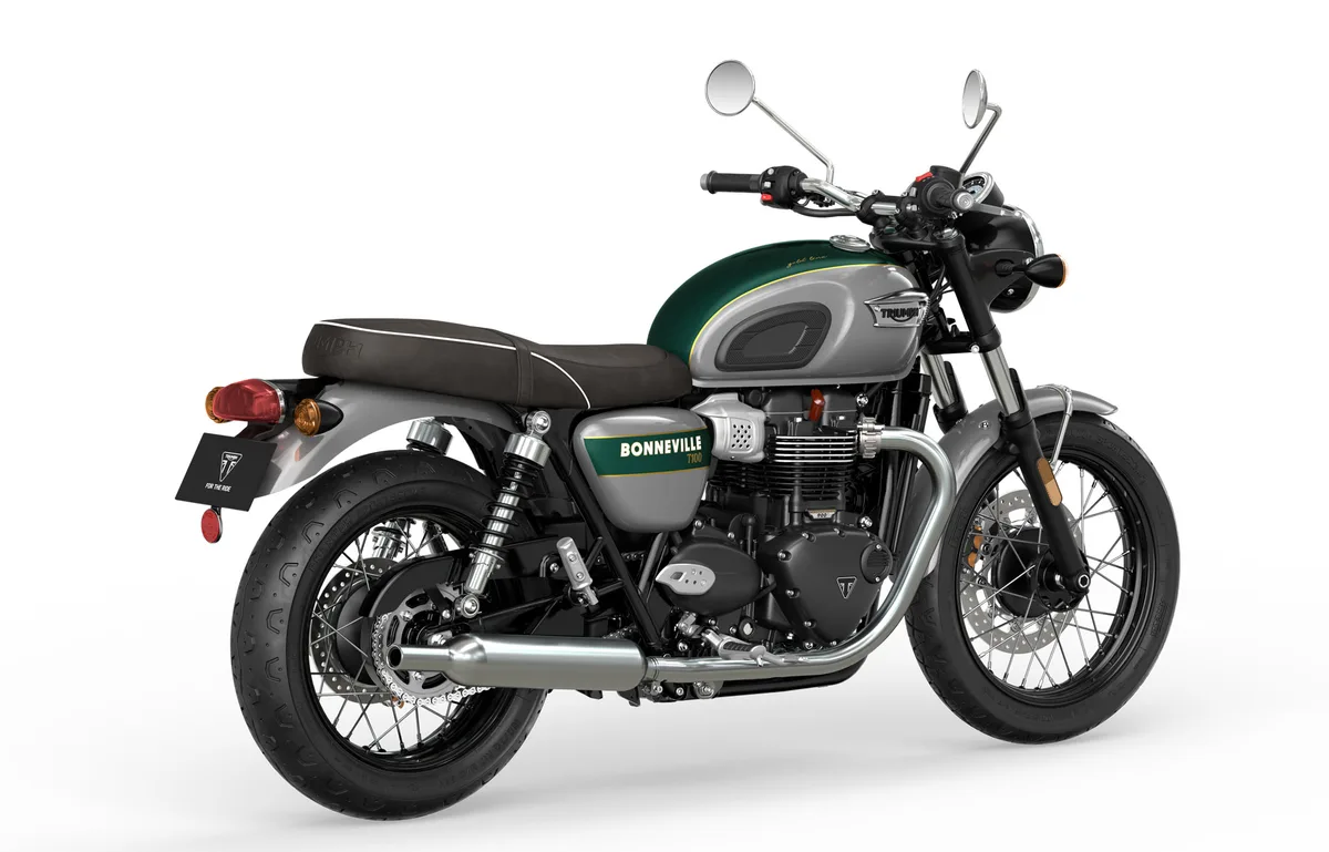 Triumph Bonneville T 100 Gold Line