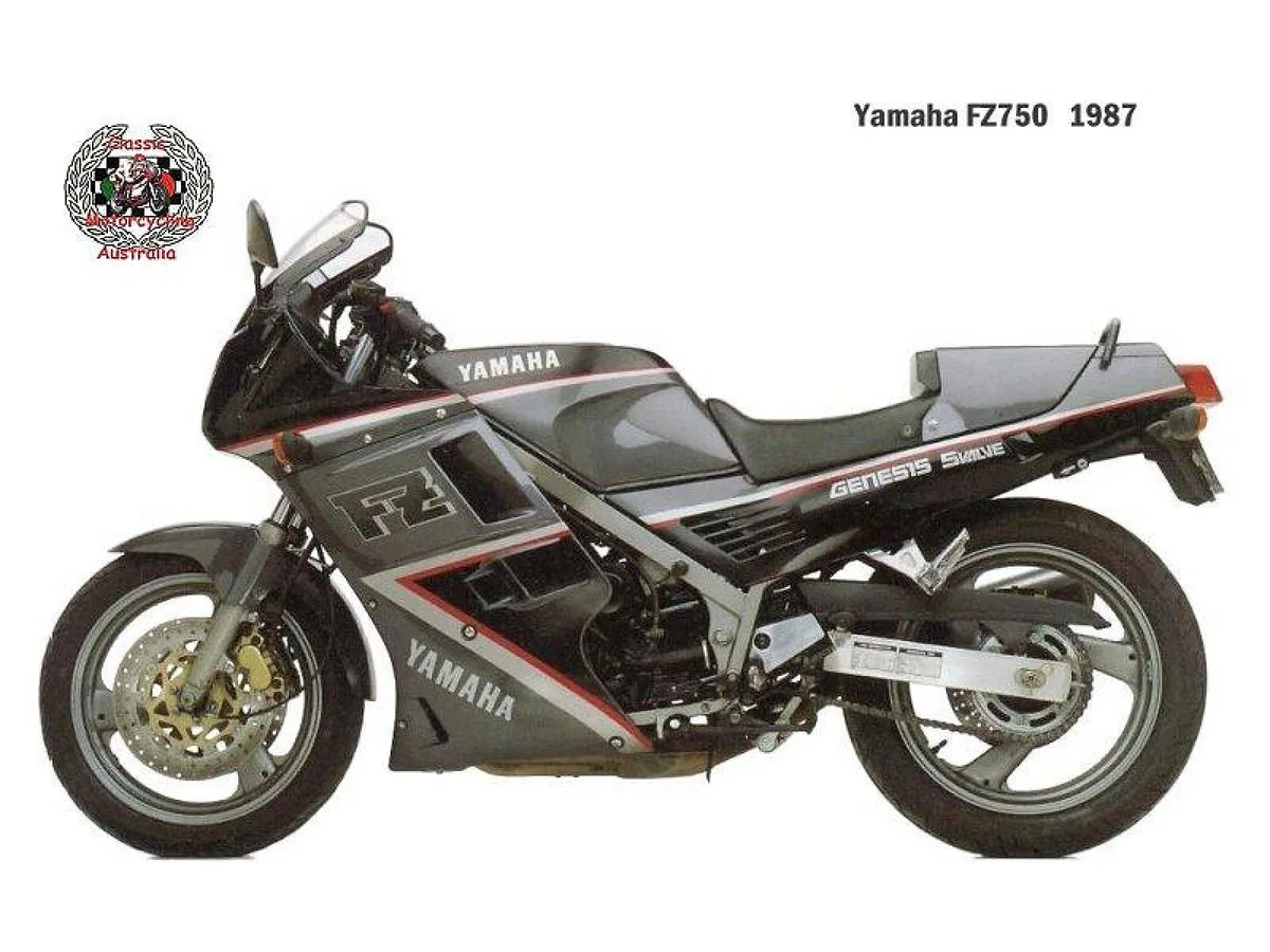 Yamaha FZ 750 Genesis (reduced effect)