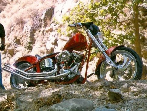 Titan Sidewinder Rubber Mount Chopper 2007