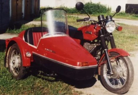 Jawa 350 TS (with sidecar)
