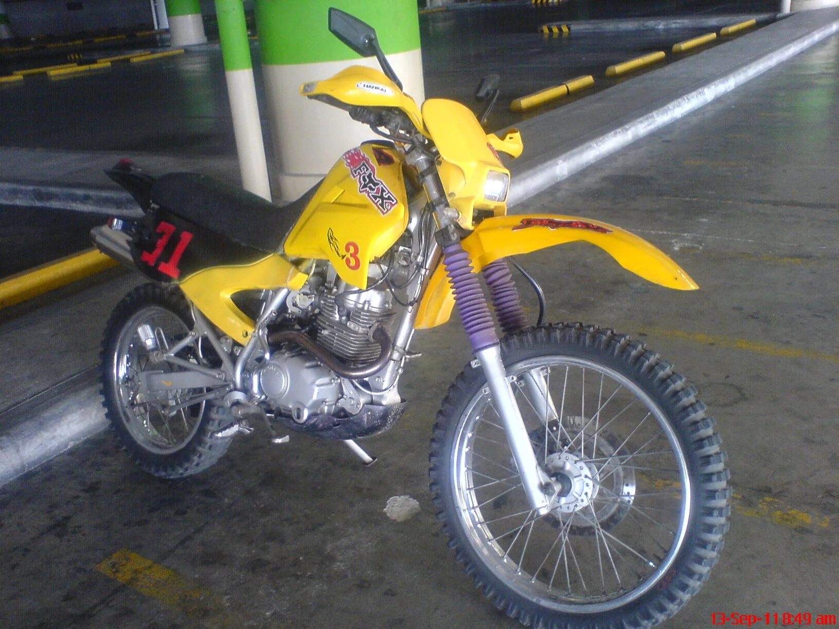 Kymco Stryker (on road)
