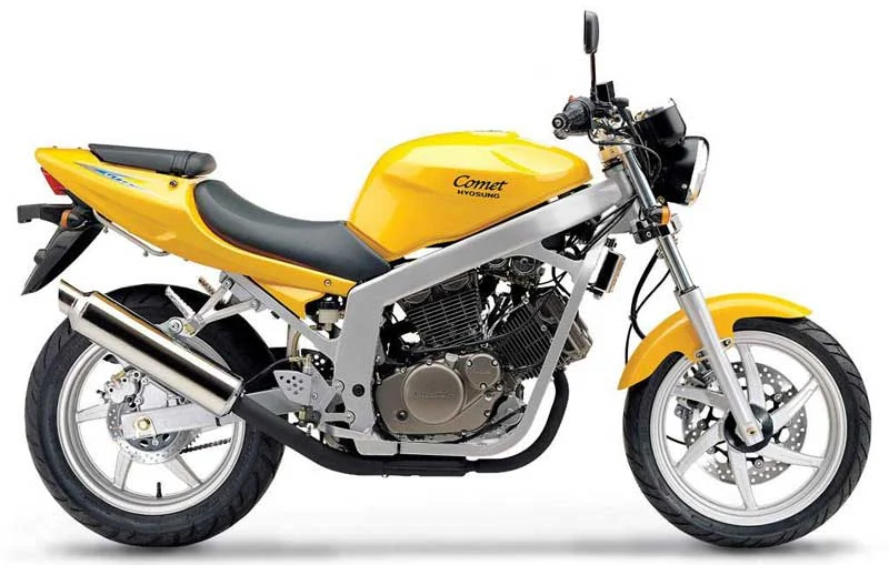 Hyosung GT125 Naked - GT125 Comet