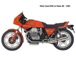 Moto Guzzi 850 Le Mans II 1981