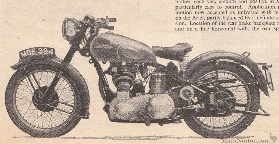 Ariel VHA 500 1952