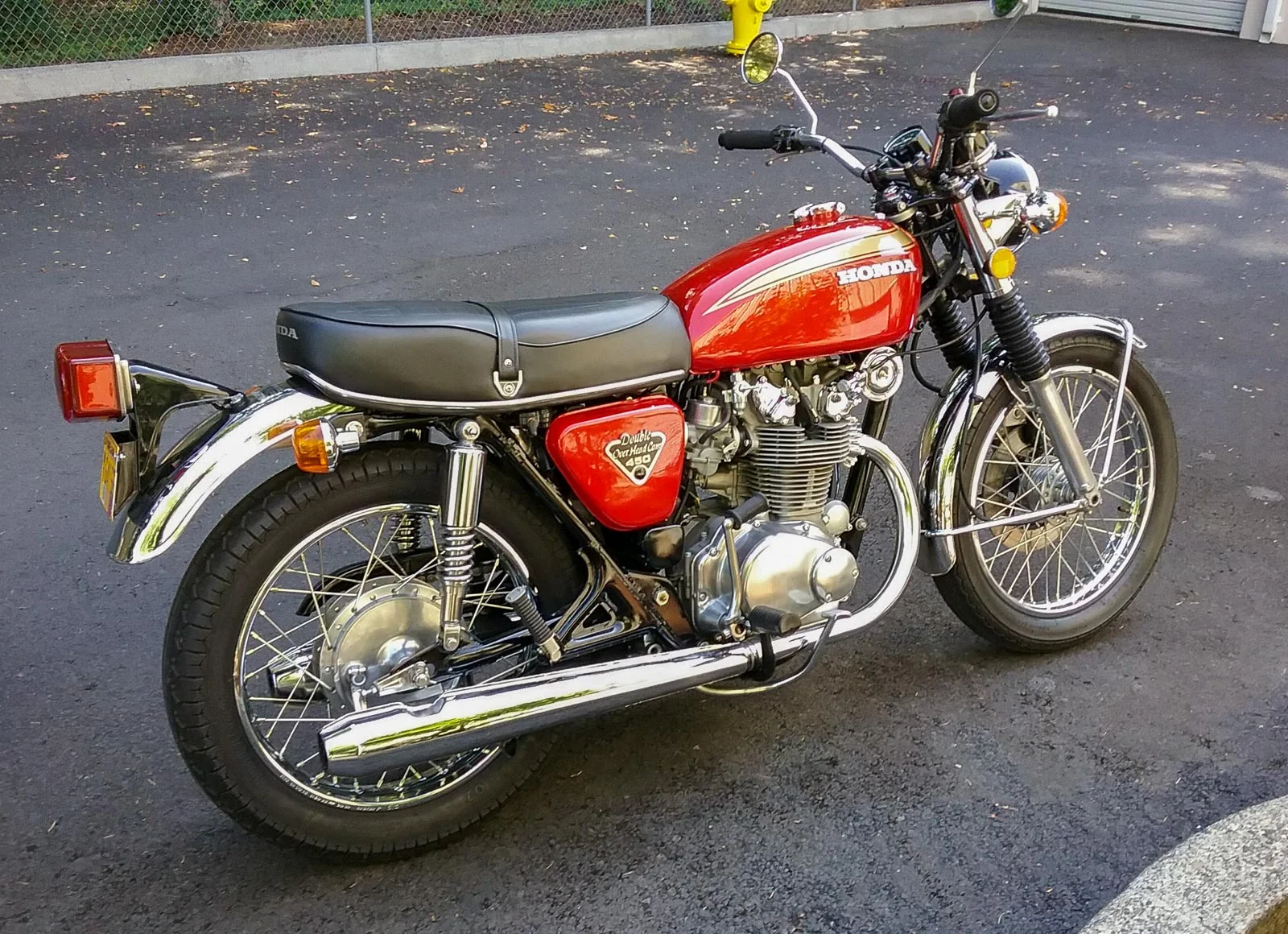 Honda CB 450 disc