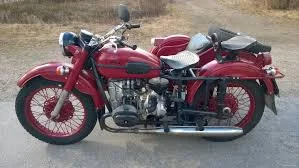 Ural M-63 (with sidecar) 1972