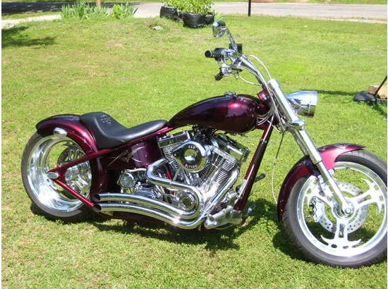 Titan Sidewinder Rubber Mount Chopper 2008